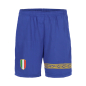 Preview: Italien Kinder Fußball Trikot Set - WM EM Fan Sport Zweiteiler Italia - Blau