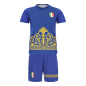 Preview: Italien Kinder Fußball Trikot Set - WM EM Fan Sport Zweiteiler Italia - Blau