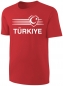 Preview: Türkei T-Shirt Fußball WM EM Fan Shirt Rot