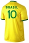 Preview: Brasilien Trikot Fußball WM EM Fan Trikot Gelb