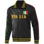 Preview: Italien Kinder Sport Trainingsanzug Fußball WM EM Fan Jogging Zweiteiler Schwarz