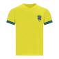 Preview: Brasilien Sport Trikot - Fußball WM EM Fan Shirt Oberteil Brasil - Gelb