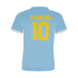 Preview: Argentinien Kinder Sport Trikot Set - Fußball WM EM Fan Zweiteiler Argentina - Hellblau