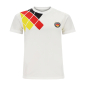 Preview: Deutschland Kinder Sport Trikot Set - Fußball WM EM Fan Zweiteiler - Weiß Schwarz