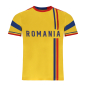 Preview: Rumänien Sport Trikot - Fußball WM EM Fan Shirt Oberteil Romania - Gelb