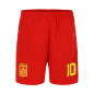 Preview: Spanien Kinder Sport Trikot Set - Fußball WM EM Fan Zweiteiler España - Rot