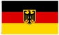 Preview: Deutschland Fahne mit Adler Deutsche National Länder Flagge mit Ösen 150 x 90 cm