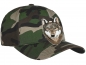 Preview: Damen Herren Wolf Schildmütze Base Cap Stickerei Trucker Cap Sommerkappe