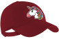 Preview: Einhorn Mädchen Schildmütze Kinder Basecap Kappe