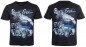 Preview: T-Shirt Adler Motorrad Born free Biker Rock Chang Shirt