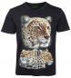 Preview: T-Shirt Leopard Großkatze Leoparden Shirt