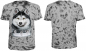 Preview: Kinder T-Shirt Husky Schlittenhund Batik Shirt