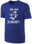 Preview: Kinder Sprüche T-Shirt Egal was Ich wars nicht! - Blau