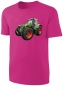 Preview: Kinder Traktor T-Shirt - Schlepper Shirt Mädchen - Pink