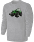 Preview: Kinder Sweatshirt Traktor - Trecker Pullover Pulli Hoodie - Grau