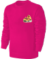 Preview: Kinder Bagger Stickerei Sweatshirt - Mädchen Pullover Pulli Hoodie - Pink