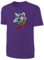 Preview: Mädchen Wendepailletten T-Shirt Einhorn - Kinder Streichel-Shirt - Lila