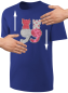 Preview: Kinder Katzen Wendepailletten T-Shirt - Kätzchen Streichel-Shirt - Blau
