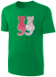 Preview: Kinder Katzen Wendepailletten T-Shirt - Kätzchen Streichel-Shirt - Grün