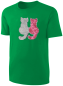 Preview: Kinder Katzen Wendepailletten T-Shirt - Kätzchen Streichel-Shirt - Grün