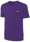 Preview: Kinder Himbeere Stickerei T-Shirt - Mädchen Früchte Shirt Lila