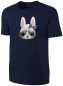 Preview: Kinder Hase Wendepailletten T-Shirt - Kaninchen Hasen Streichel-Shirt - Dunkelblau