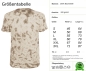 Preview: Kinder T-Shirt Dinosaurier Tyrannosaurus Rex - Dino T-Rex Batik Shirt - Beige-Braun