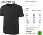 Preview: Sprüche Fun T-Shirt Traktor Landwirt - Nur ein Held fährt aufs Feld - Schwarz