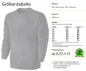 Preview: Kinder Wendepailletten Sweatshirt Tiger - Streichel Pullover Pulli Hoodie - Grau