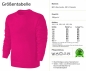 Preview: Traktor Kinder Sweatshirt - Grüner Schlepper mit grauen Felgen - Trecker Pullover Pulli Hoodie - Pink