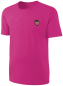 Preview: Kinder Himbeere Stickerei T-Shirt - Mädchen Früchte Shirt Pink