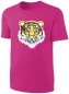 Preview: Kinder Wendepailletten T-Shirt Tiger - Streichel Shirt Mädchen - Pink