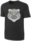 Preview: Kinder Wendepailletten T-Shirt Tiger - Streichel Shirt - Schwarz