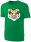 Preview: Kinder Wendepailletten T-Shirt Tiger - Streichel Shirt - Grün
