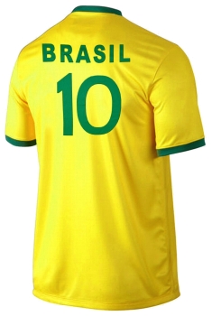 Brasilien Trikot Fußball WM EM Fan Trikot Gelb