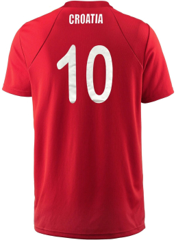 Preview: Kroatien Fussball Sport Trikot - Fußball WM EM Fan Shirt Oberteil Croatia - Rot