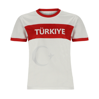 Preview: Türkei Kinder Sport Trikot Set - Fußball WM EM Fan Zweiteiler Türkiye - Weiß