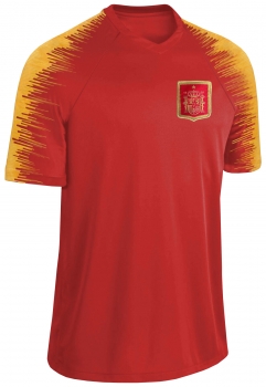 Spanien Trikot Set Kinder Fußball WM EM Fan Zweiteiler Rot Blau