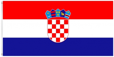 Kroatien Fan Artikel Set Fußball Fan Accessoires 5 Teile
