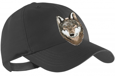 Preview: Damen Herren Wolf Schildmütze Base Cap Stickerei Trucker Cap Sommerkappe