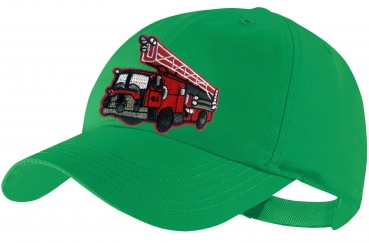 Feuerwehr Schildmütze Kinder Base Cap Feuerwehrauto