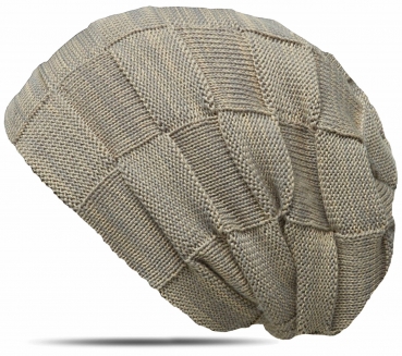 Beanie Winter Strick Mütze mit warmem Fleece