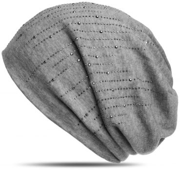 Damen Beanie mit edlen Glitzersteinen