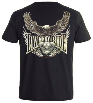 T-Shirt Motorrad Adler Thunder Biker Shirt