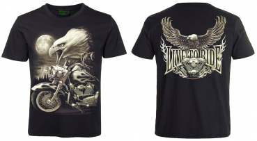 T-Shirt Motorrad Adler Thunder Biker Shirt