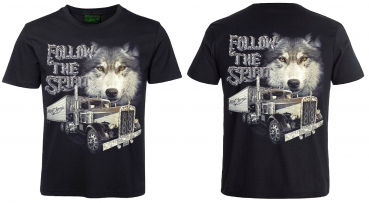 T-Shirt Truck Wolf LKW Wölfe Shirt