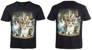 T-Shirt Katze Katzen Kätzchen Shirt