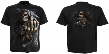 Spiral T-Shirt BONE FINGER