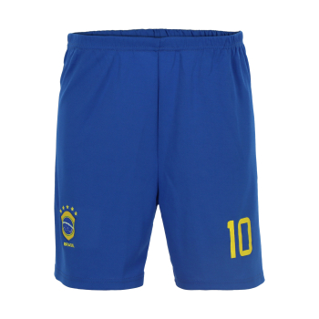 Preview: Brasilien Kinder Trikot Set - Fußball WM EM Fan Zweiteiler - Gelb Blau