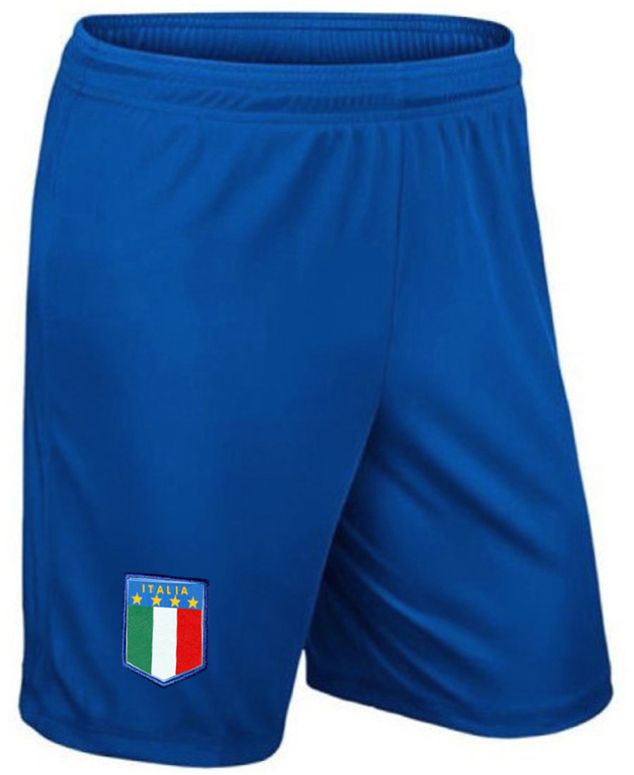 Italien Baby Trikot Set Fußball Fan Zweiteiler Blau 